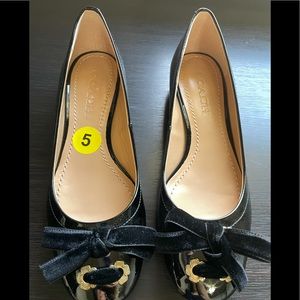 Coach women flat shoes